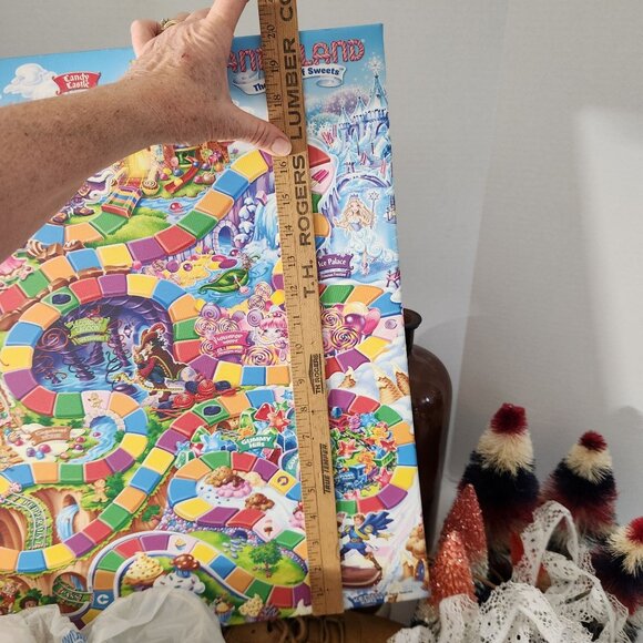 Candy Land The World Of Sweets Game Board 2015 Hasbro Canvas Artwork 16x20 - Picture 6 of 7